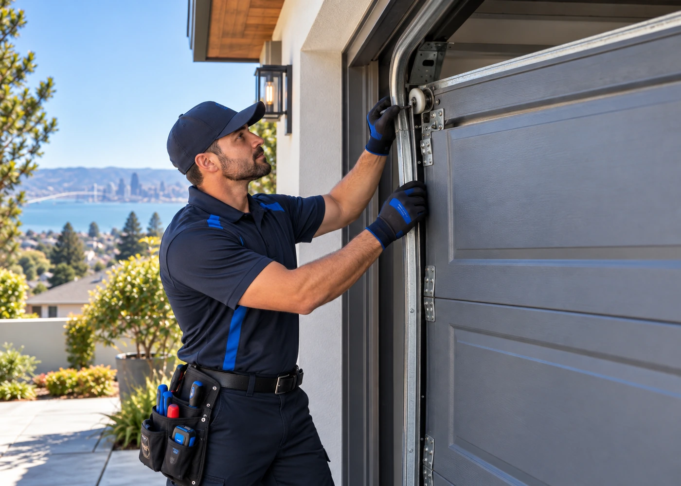 Off-Track Door Repair in Oakland, CA